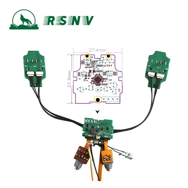 RSNV Optical Module Microdisplay PVS31 Night Vision Binoculars Circuit Board