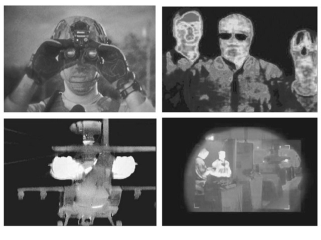 Infrared thermal imaging device