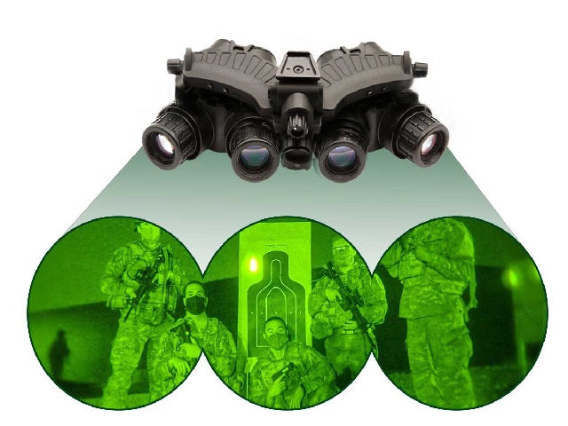 four-tube panoramic goggles