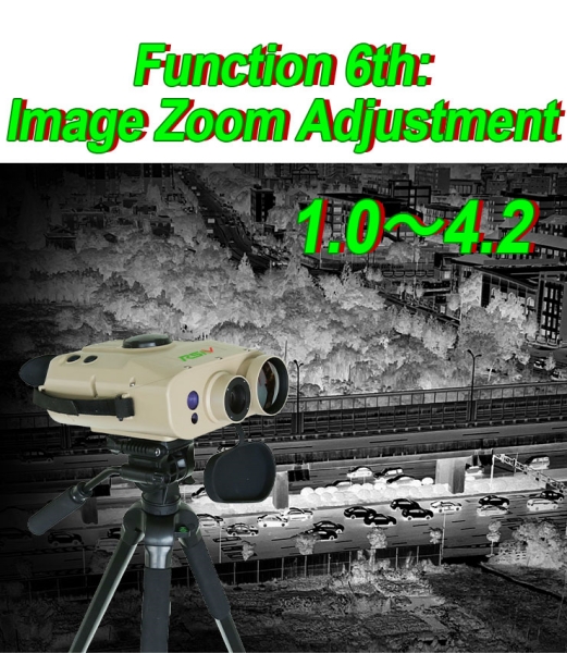 BRI-C640; Multifunctional Handheld Cooled Thermal Binoculars