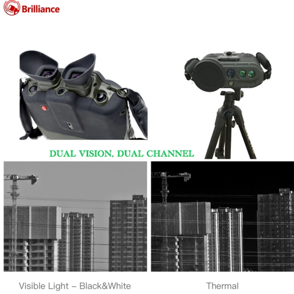 BRI-900，Handheld Multifunctional Thermal Binoculars