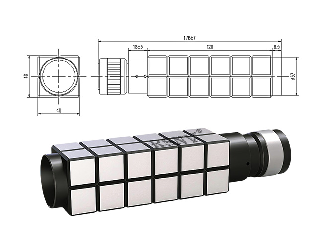 Square-tube Fore Lens