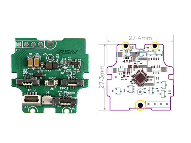 PVS31 Night Vision Binoculars Circuit Board
