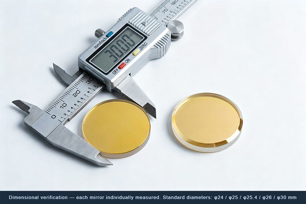 Dual-Wavelength High-Reflectivity Laser Mirror