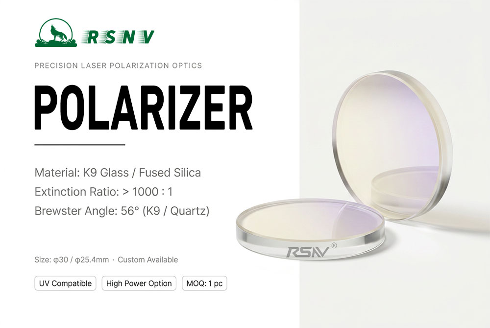 Brewster Angle Polarizer, High Extinction Ratio Polarizer, Laser Cavity Polarizer, P-polarization Transmitter Brewster Angle Polarizer, High Extinction Ratio Polarizer, Laser Cavity Polarizer, P-polarization Transmitter